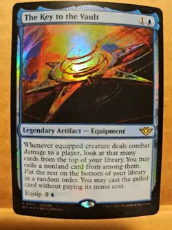 The Key To The Vault MTG Foil See Description For Bonus - Image 1