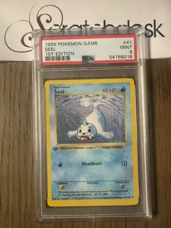 PSA 9 - Pokemon SEEL 41/102 - 1ST EDITION SHADOWLESS BASE SET - First Mint - Image 1
