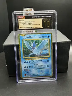Pokemon TCG Japanese Classic Collection Articuno 009/032 CGC Pristine 10 Gold - Image 1