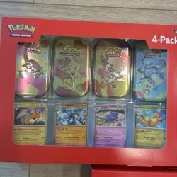 YOUR CHOICE Pokemon 151 Mini Tins 4 Pack Sam’s Club Exclusive SEALED - Image 2