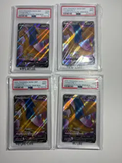 2020 POKEMON CHARIZARD V 050 SWSH GRADED PSA 9 Lot 4 - Image 1