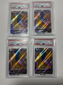 2020 POKEMON CHARIZARD V 050 SWSH GRADED PSA 9 Lot 4 - Image 2