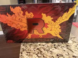 POKEMON TCG TEAM ROCKET'S MOLTRES UPC Ultra Premium Collection Sealed IN HAND - Image 1