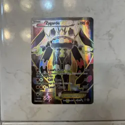 Pokemon Zygarde EX 54a/124 Fates Collide Alternate Full Art Promo MEGA POWERS - Image 1