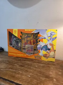 Pokemon TCG Reshiram & Charizard GX Premium Collection Box New Factory Sealed - Image 1