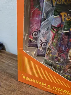 Pokemon TCG Reshiram & Charizard GX Premium Collection Box New Factory Sealed - Image 4