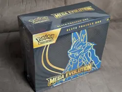 Pokemon TCG: Mega Evolution Elite Trainer Box ETB Lucario - Image 1