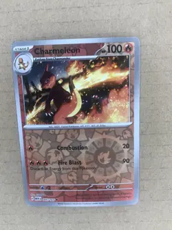 Pokemon TCG - Charmeleon Reverse Holo - 005/165 - Scarlet & Violet 151 - Image 1