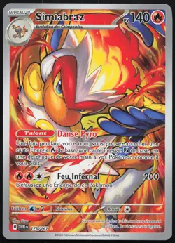 Carte Pokemon Simiabraz 173/167 Mascarade Crepusculaire Francais - Image 1