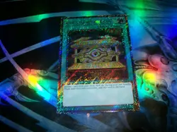 Gold Sarcophagus 1st Edition Platinum Secret Rare RA02-EN052 Yu-Gi-Oh! - Image 1