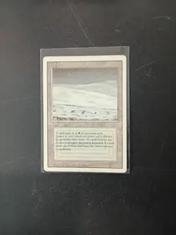 Magic the Gathering Tundra Revised Edition Dual Land Regular Card - Image 1