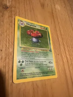 Pokemon TCG Vileplume Holo Rare Card 15/64 Jungle Unlimited LP - Image 2