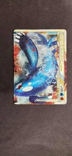2010 Pokemon Kyogre Groudon Legend Undaunted 87/90 Holo Rare Card MP (See Desc) - Image 1