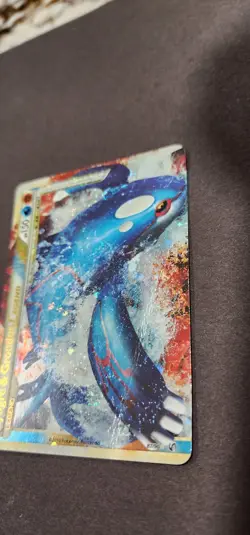 2010 Pokemon Kyogre Groudon Legend Undaunted 87/90 Holo Rare Card MP (See Desc) - Image 2