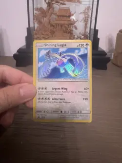 Pokemon Card Shining Lugia SM82 Black Star Promo - NM - Image 1