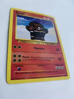 Kanye West Pokemon TCG Custom Trading Card - Base - MBDTF - Ye #2 - Image 2