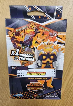 My Hero Academia Endeavor - Deluxe Starter Deck - Card Game - NEW - Image 1