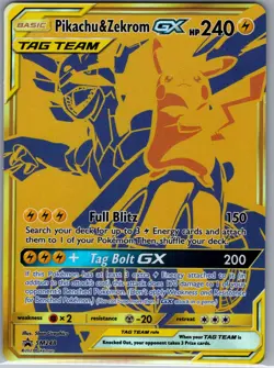 Pikachu & Zekrom GX SM248 SM Promos - Pokemon Card - NM - Image 1