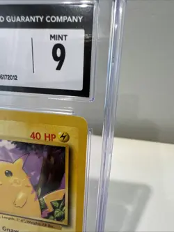 CGC 9 MINT Pikachu 1999 Base Set 58/102 Pokemon Card - Image 3