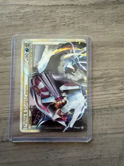 Pokemon TCG Palkia Dialga Legend Holo Card 101/102 Ultra Rare Top - Image 1