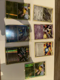 Pokemon TCG Unleashed 2010 Card Lot- Jirachi, Steelix, Rare Candy, Kingdra - Image 1
