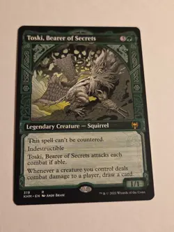Toski, Bearer of Secrets (Showcase) X1 KHM MTG Kaldheim - Image 1