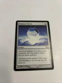 MTG Damping Matrix, Mirrodin, LP English - Image 1