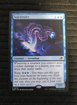 Starwinder 0079 EOE Rare Magic The Gathering - Image 1