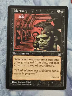 Mortuary - Stronghold - Magic the Gathering - MTG - Light Play - Image 1