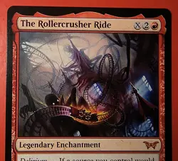 MTG - MAGIC*THE ROLLERCRUSHER RIDE* DUSKMOURN NM/M , MYTHIC #298 REGULAR FINISH - Image 2
