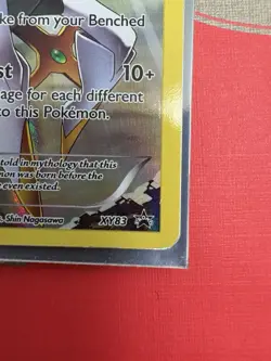 Pokemon TCG Arceus XY XY83 Holo Promo Card Near Mint Condition - Image 2