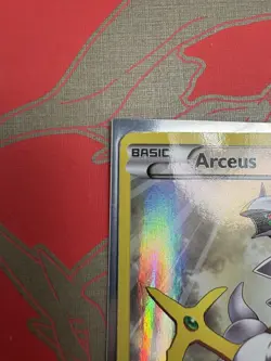 Pokemon TCG Arceus XY XY83 Holo Promo Card Near Mint Condition - Image 4