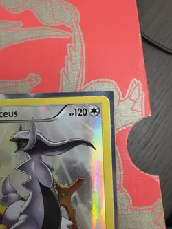 Pokemon TCG Arceus XY XY83 Holo Promo Card Near Mint Condition - Image 5