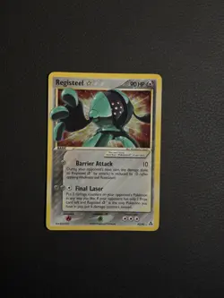 Registeel Gold Star 92/92 EX Legend Maker 2006 Pokemon - Ultra rare - Image 1