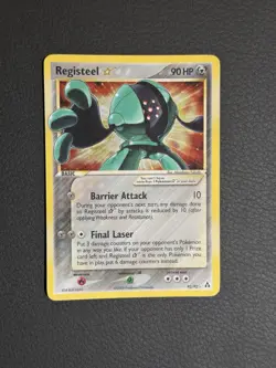 Registeel Gold Star 92/92 EX Legend Maker 2006 Pokemon - Ultra rare - Image 3