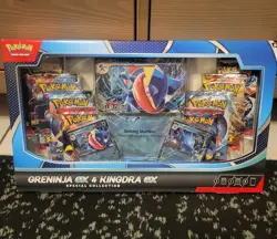 Pokemon Trading Card Game Greninja ex and Kingdra ex Special Collection Box - Image 1