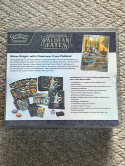 Pokemon Paldean Fates - Pokemon Center Elite Trainer Box - New & Sealed (w case) - Image 2