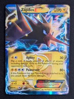Zapdos EX - 48/135 | Plasma Storm Black & White | Pokemon TCG | HP - Image 1