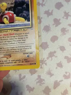 Pokemon TCG | Shuckle 51/64 1st Ed Non-Holo Common LP | Neo Revelation - Image 4