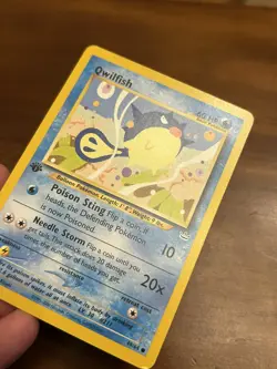 Pokemon TCG | Qwilfish 49/64 Regular 1st Edition Common MP | Neo Revelation - Image 3