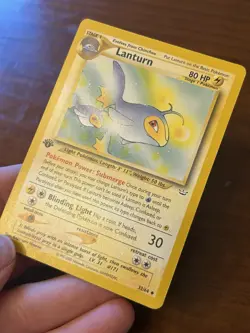Pokemon TCG | Lanturn 32/64 1st Edition Neo Revelation Regular LP - Image 3
