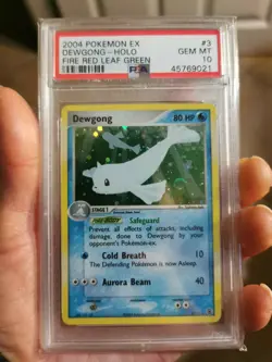 2004 Pokemon EX Dewgong Holo Fire Red Leaf Green Psa 10 gem mint 3/112 - Image 1