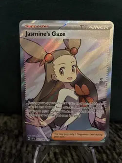Pokemon TCG Jasmine's Gaze Full Art #233/191 Double Rare NM/M Surging Sparks - Image 3
