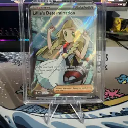 Lillie's Determination 169/132-Mega Evolution Pokemon ACE 10-perfect Subgrades - Image 2
