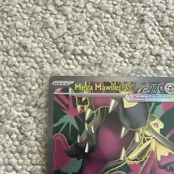 Pokemon Mega Mawile EX 162/132 Secret Rare Full Art Holo - Mega Evolutions Pack - Image 2