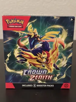 2023 Pokemon Crown Zenith Factory Sealed Booster Bundle Box - Image 1