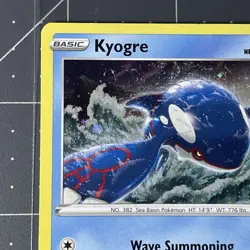 Kyogre - 036/159 - SWSH: Crown Zenith Cosmos Holo Promo Pokemon TCG NM - Image 3