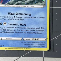 Kyogre - 036/159 - SWSH: Crown Zenith Cosmos Holo Promo Pokemon TCG NM - Image 5