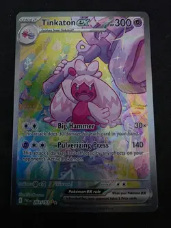 Tinkaton ex262/193 Special Illustration Rare Paldea Evolved Pokemon TCG - Image 1