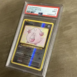 2016 Pokemon XY Evolutions Chansey Reverse Holo #70/108 PSA 9 MINT - Image 4
